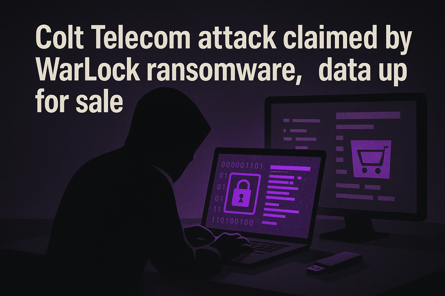Colt Telecom attack claimed by WarLock ransomware, data up for sale